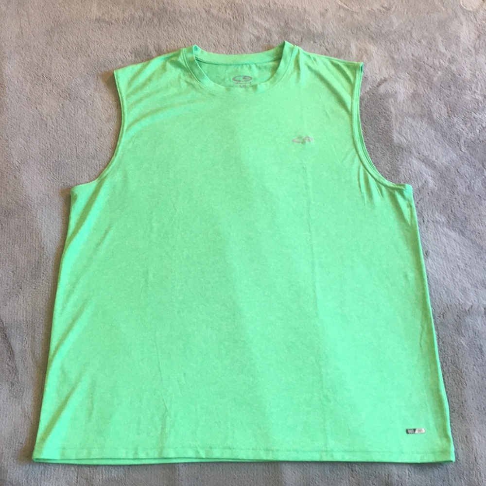 Men’s sleeveless champion workout shirt (duodry)